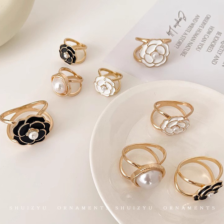 De alta calidad de La Perla de la bufanda de hebilla de la bufanda cuadrada Universal hebilla de cinturón de nudo hebilla accesorios mujer 2023 Nueva broche