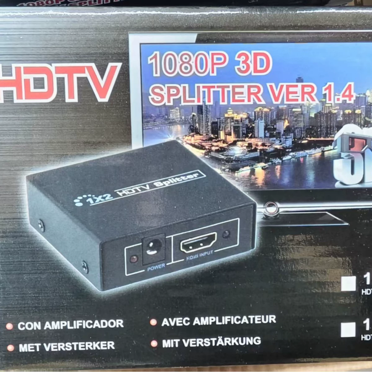 Новый кросс-бортной 4K HDMI разделитель 1X2 1X4 1X8 HD сплиттер HDTV нейтральная упаковка