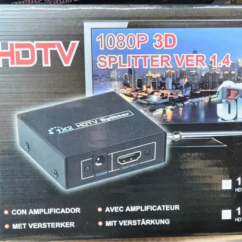 Новый кросс-бортной 4K HDMI разделитель 1X2 1X4 1X8 HD сплиттер HDTV нейтральная упаковка