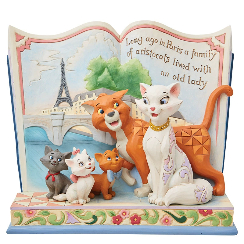 Подарочные изделия: набор орнаментов Mary Cat из коллекции Enesco Disney Cat Adventures, стильные, креативные, на день рождения для девушек