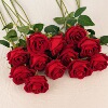 Simulated roses wholesale simulated single red bouquet wedding home Valentine's Day decoration waterfall fake artificial flower arrangement