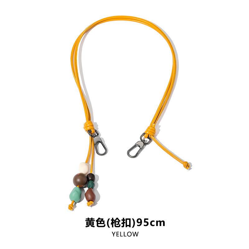跨境新款SP-180适用龙骧包伊芙琳改造百搭陶艺串珠腋下单肩包带|undefined