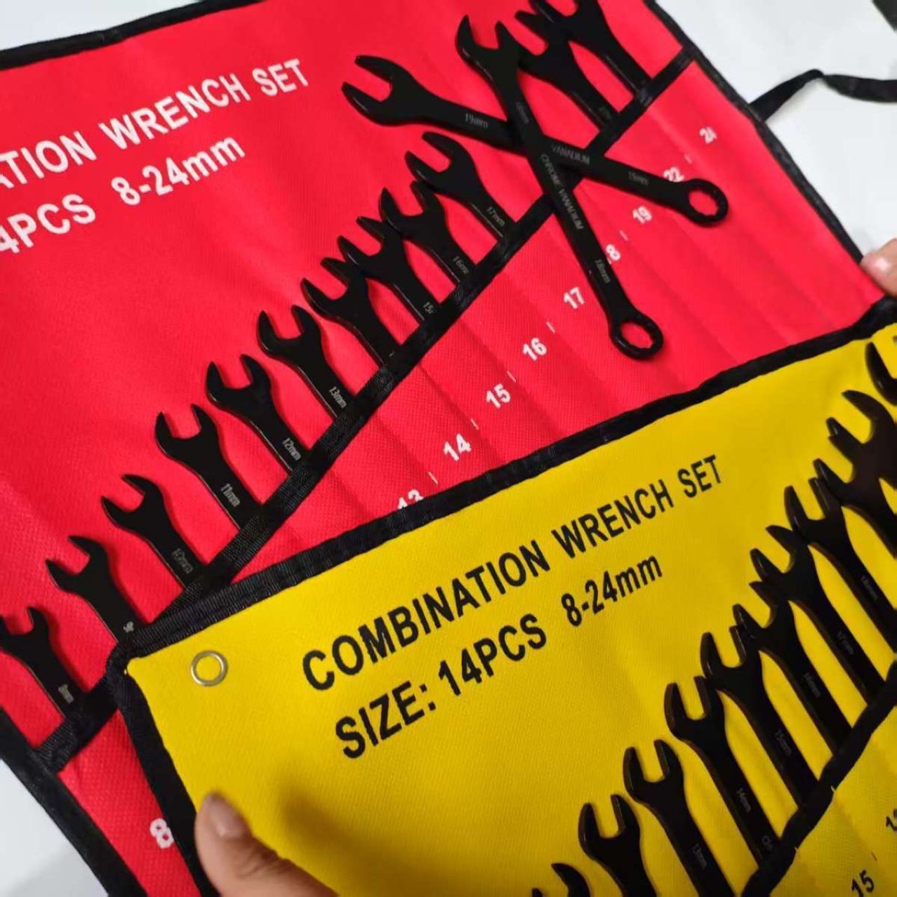 Herramientas de llave de doble uso conjunto de doble cabeza 14 ciruela abierta placa llave de reparación de automóviles conjunto completo Aliexpress