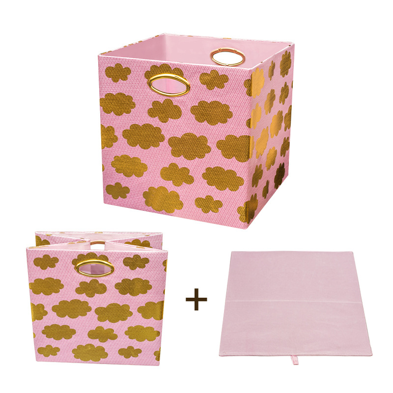 装衣服收纳箱大号布艺衣物袋可折叠整理箱子宿舍储物筐盒神器家用