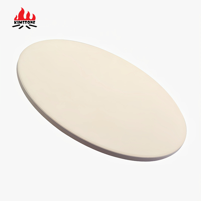 陶瓷烧烤炉导流板陶瓷披萨盘烧烤炉披萨板烧烤配件陶瓷圆盘圆片