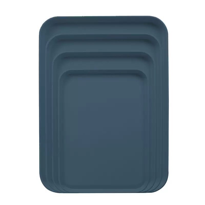 小麦秸秆托盘家用酒店餐厅长方形茶水盘摆摊高颜值点心盘甜品盘