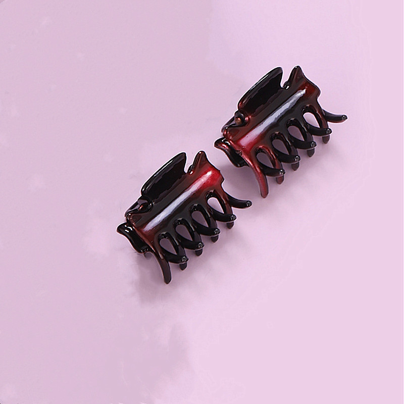 Pequeño clip para el punto de acupuntura del oído flequillos negros clip horquilla clip de tamaño pequeño Corea del Sur accesorios de cabeza de horquilla clip pequeño