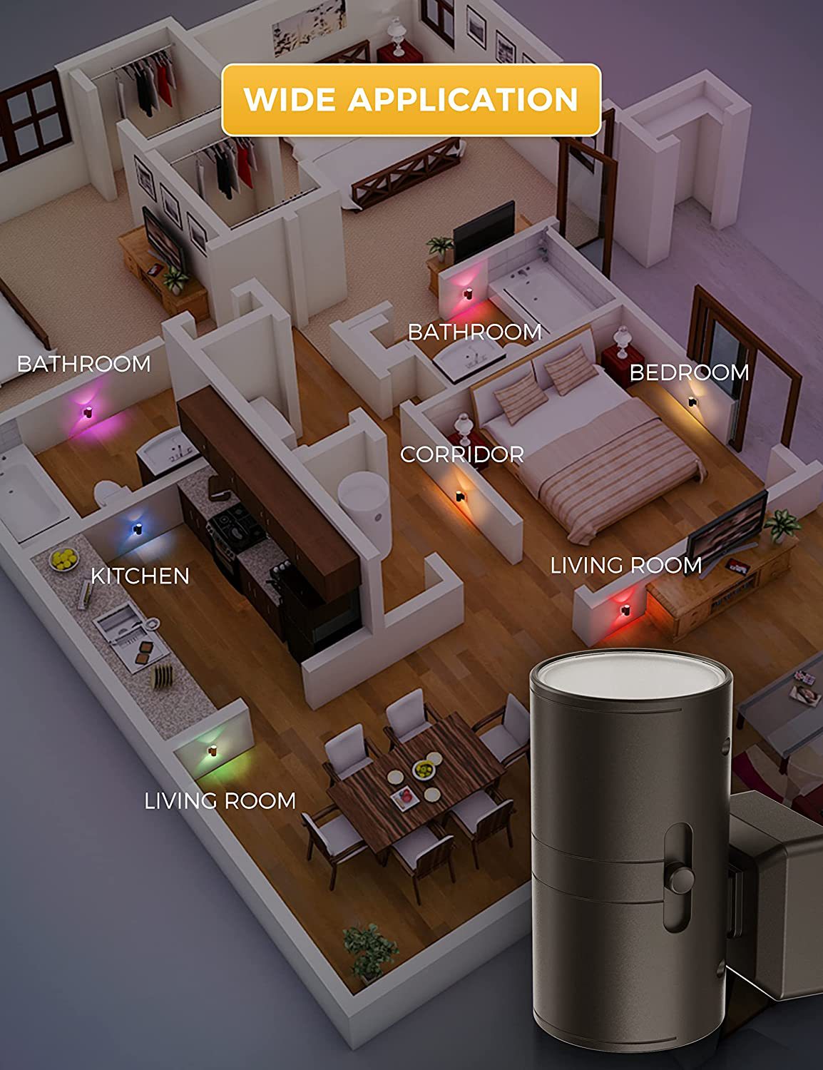 LED Night Light for Home Decor