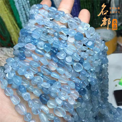 名都水晶天然海藍宝随型半製品天然海藍宝随型散珠半製品卸売り