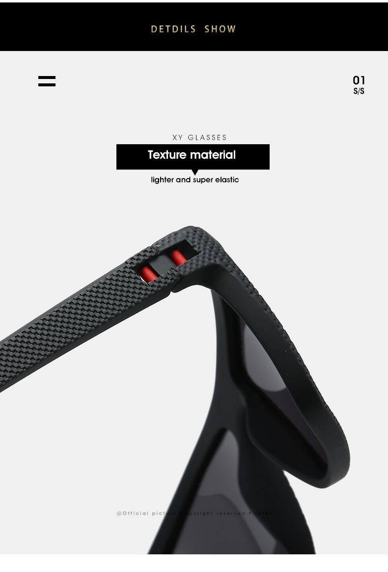60g Weight Full Frame Glasses Structure Sunglasses Classification Tac, UV400 Protection Lens Material Square Glasses Style Outdoor Occasion Geometric Pattern All Seasons Season Unisex Gender Casual Style Grey, Black Color Casual Geometric Tac UV400 Protection Square Full Frame Men's Sunglasses 14