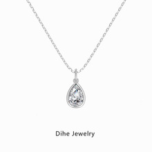 �W������S925���y��Ůˮ�ε����OӋ7&times;10MM���W����Ůʿ�i���