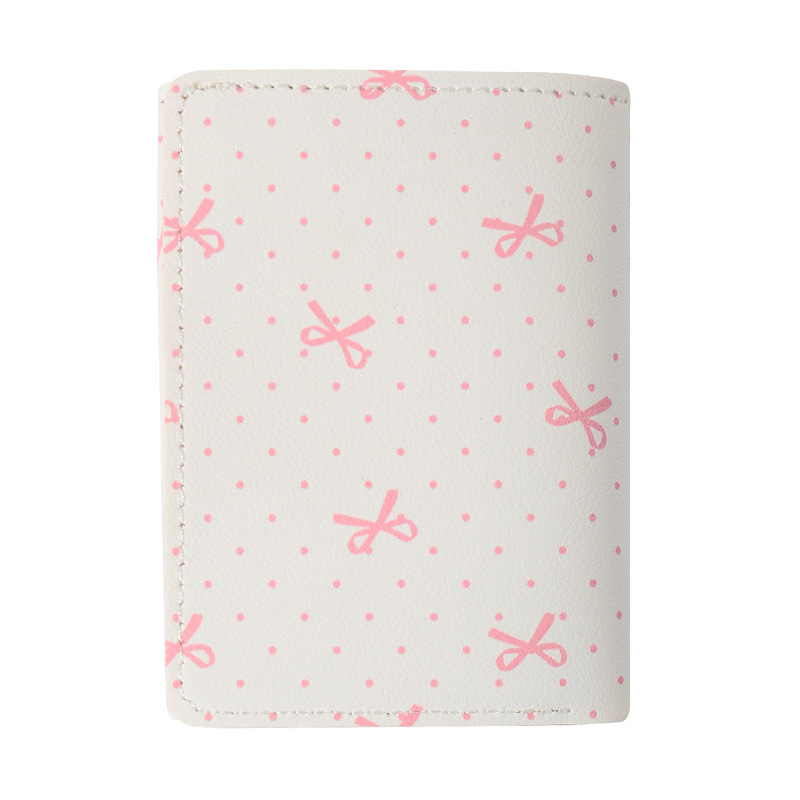 Cartera pequeña fresca y triple, pequeña mariposa, monedero de almacenamiento multifuncional creativo, bolsa de identificación, tarjetero, wallet de comercio exterior