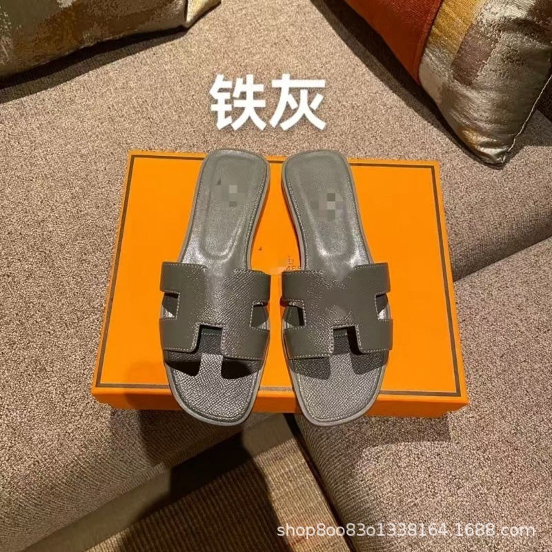 Comercio exterior H zapatillas de alta versión de Guangzhou zapatillas de piso plano para mujeres zapatillas fabricantes de venta