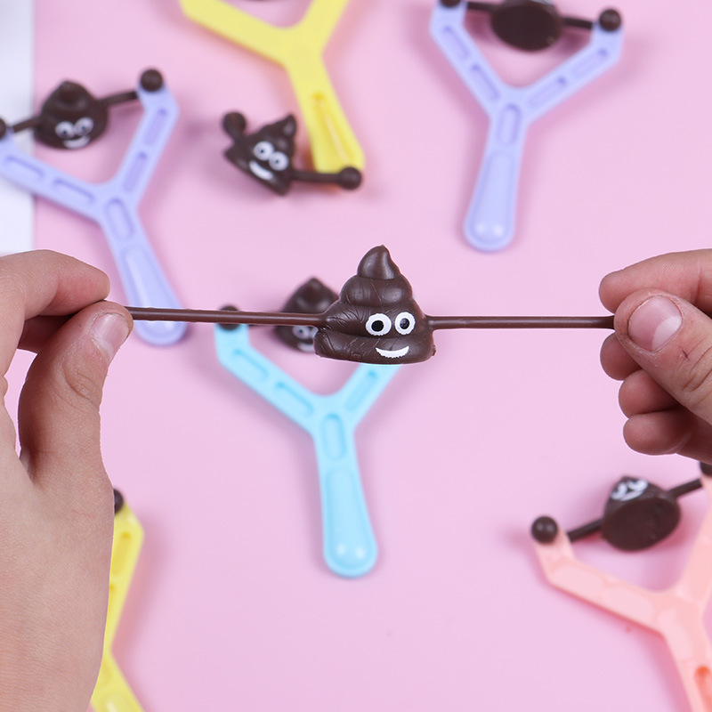 Creativo catapulta caca Slingshot descompresión truco taburete juguete ventilación divertido parodia divertido niños divertido regalo