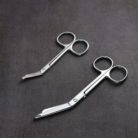 All-Steel Gauze Shear Gypsum Bandage Gauze Shear Household Small Scissors Teaching Surgical Gauze Shear Disconnect Shear Beauty Shear