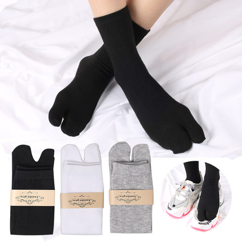 Split-toed two-toed socks, clog socks, bunion valgus orthopedic split-toed, split-toed toes to absorb sweat, men and women.