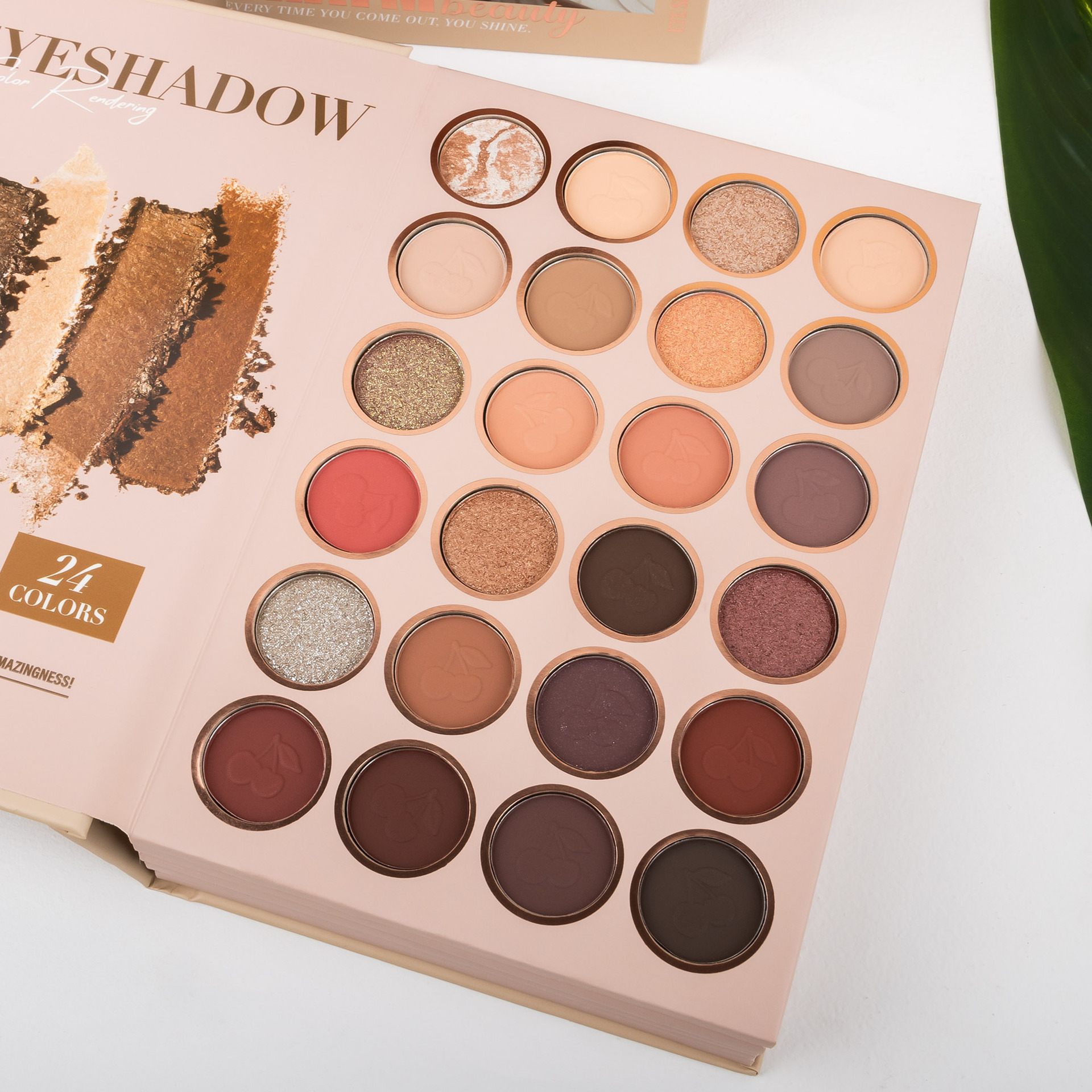 Cross-border bestseller: 67-color makeup palette, five-layer flip book eyeshadow palette, matte pearlescent blush, contour and highlight in one piece undefined