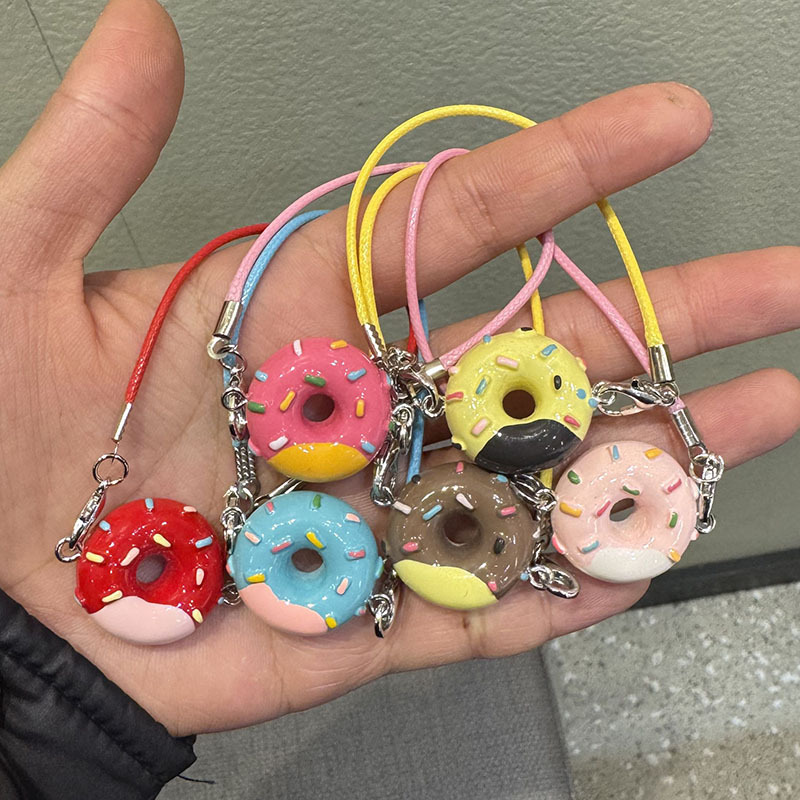 Doll House dollhouse Mini Simulation Cute Donut Doll Doll Accessories OB11 Scene Hanging Ornaments