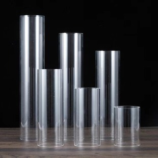 Sashimi-Style Icicle Mold Cylindrical Ice Mold Sashimi Plate Decoration Acrylic Fish Carving Board Bracket Water Barrier
