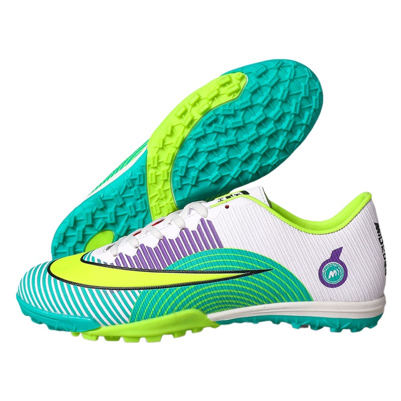 Zapatos de fútbol de uñas rotas largas para hombres y mujeres antideslizantes de baja altura más zapatillas deportivas transpirables zapatos de entrenamiento de moda de absorción de choque suave nuevo