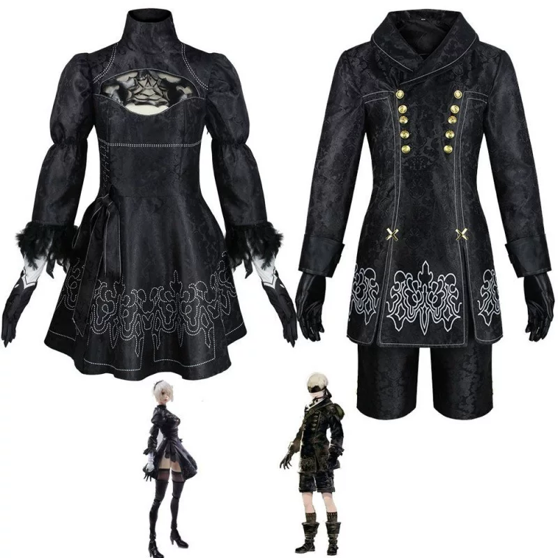 Одежда Neil Machinery Era COS, одежда 9SCOS, платье сестры Youhaer 2B, косплей, играет на месте