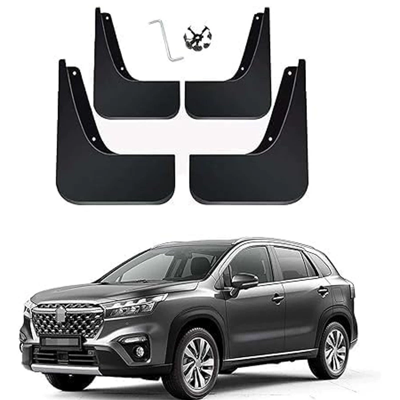 Подходит для Suzuki S-Cross III 22-24 гг., крыло, бровка, брызговик, грязезащитный скребок