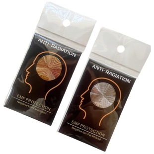 Cross-Border Supply of 5g Emf Protection Anti Radia 24K Metal Coil Energy Mobile Phone Sticker