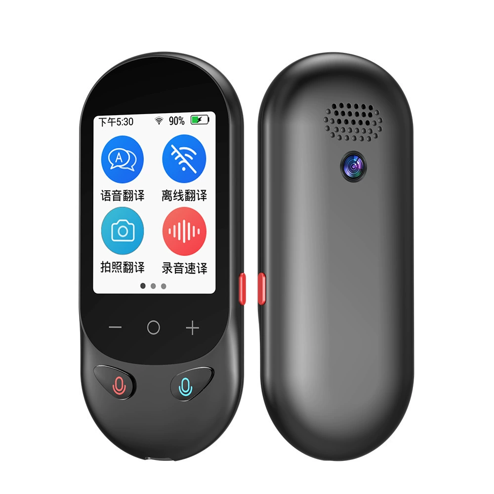 Vormor Интеллектуальный переводчик Z12W Multi-языковой концентрический переводчик точный офлайн путешествия фотоаппарат