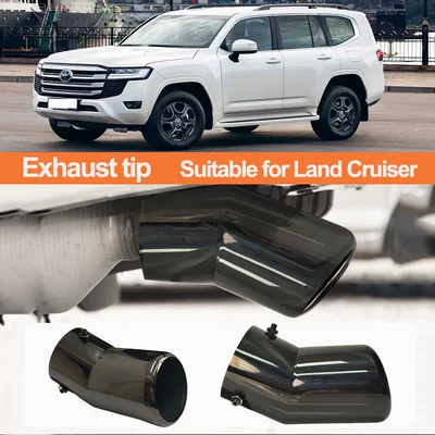 Suitable for Toyota 08-26 Land Cruiser Lc300 Lc250 570 Land Cruiser Tail Throat Decorative Exhaust Pipe