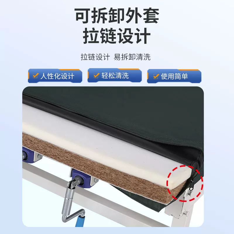 定制供应养老院床垫 双摇单摇海绵椰棕床垫平板床护理床配套床垫
