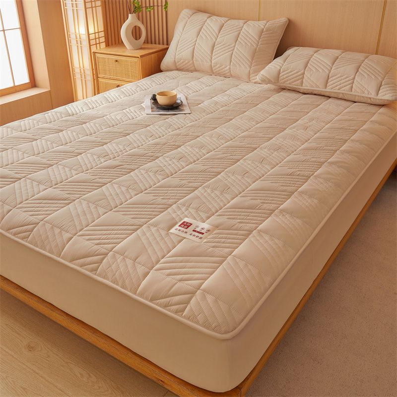 2025 nuevo estilo tipo A sábana acolchada producto único engrosamiento de la funda de la funda de la funda del colchón de la funda protectora al por mayor
