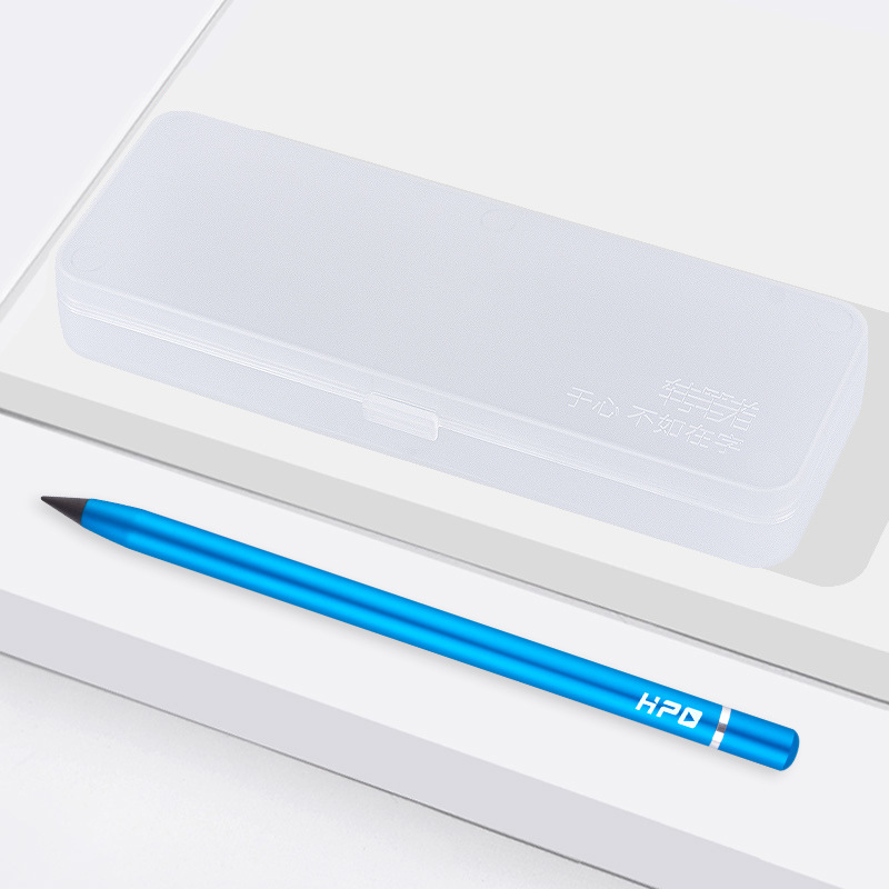 Transferencia autor borrable eterno lápiz aleación de aluminio varilla bosquejo pintura estudiante caligrafía práctica graduación temporada regalo bosquejo