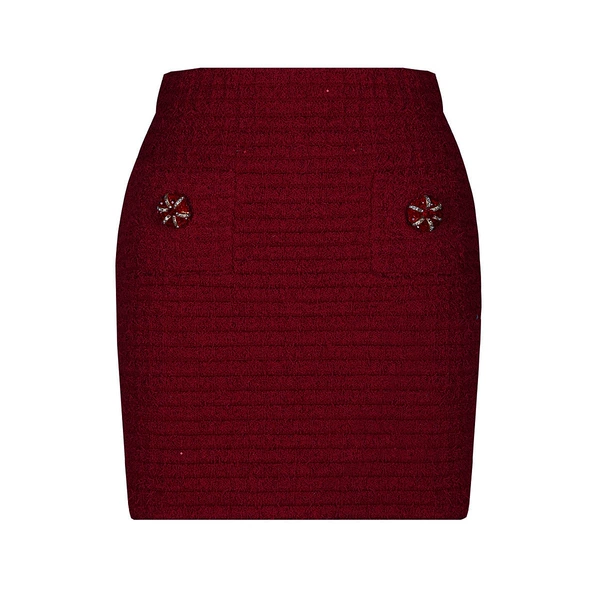 Red skirt