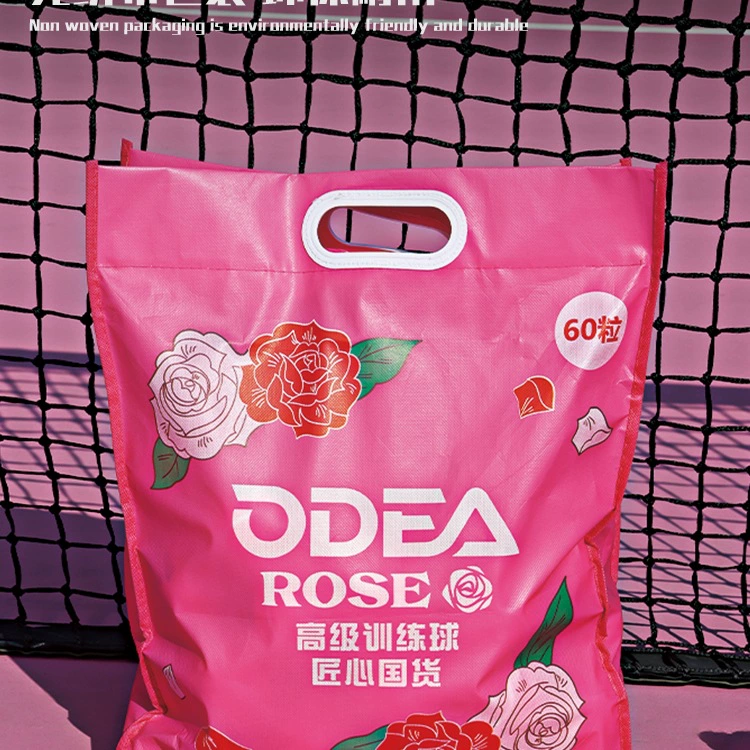 Розовые неоновые тренировочные теннисные мячи ROSE прочные и долговечные для начинающих и продвинутых, без давления, оптом теннисные мячи