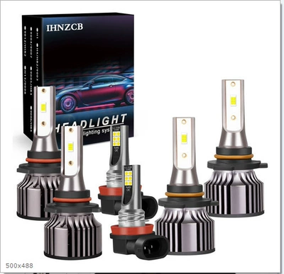Ön faralar – Low Beam Modified Headlights - f2cob-built-in-9005-2-pcs-9006-2-pcs-blackboard-fog-lamp-h11-2-pcs