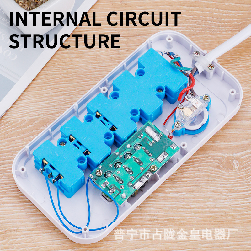 Exportación 3.8 tres enchufes italianos enchufe USB europeo