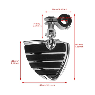 Motorcycle pedals | Footpeg Footstaple