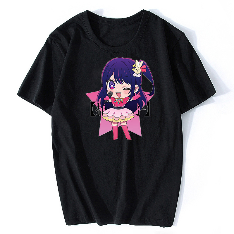 My child's clothes, Hoshino loves T -shirt Rubya Akana Kana Akane Oshi No KO Cross -border 3