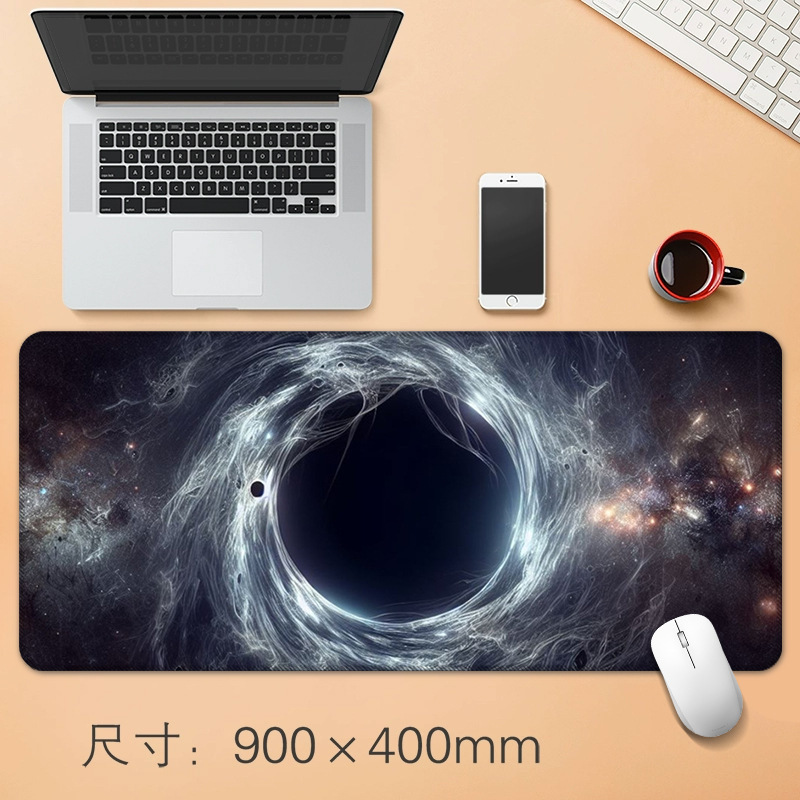 ソース工場直販抽象ダークスピンデスクパッド防水高価値マウスパッド大型オフィスマウスパッド|undefined