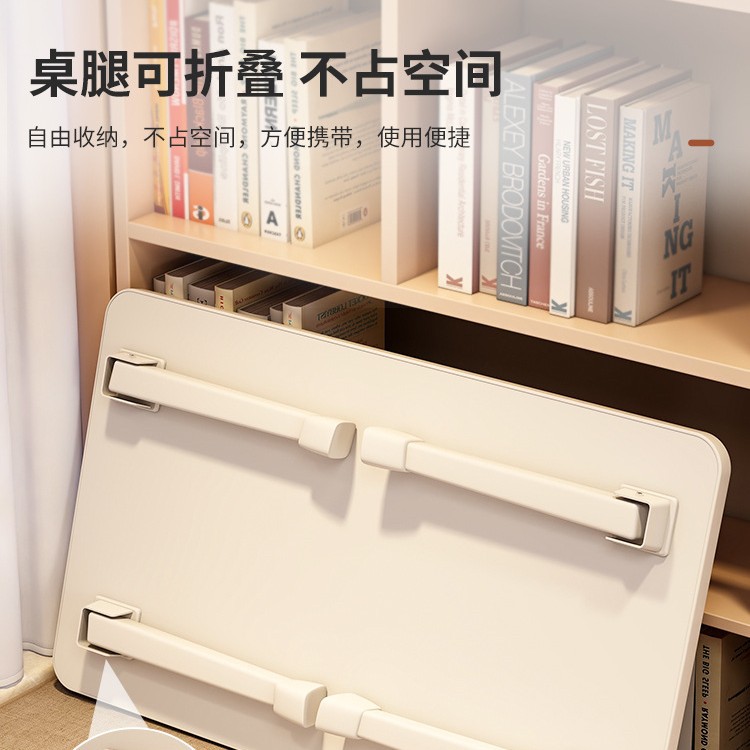 Ventana flotante mesa pequeña mesa de té doméstica plegable mesa de té dormitorio tatami kang mesa balcón más grande escritorio de cama