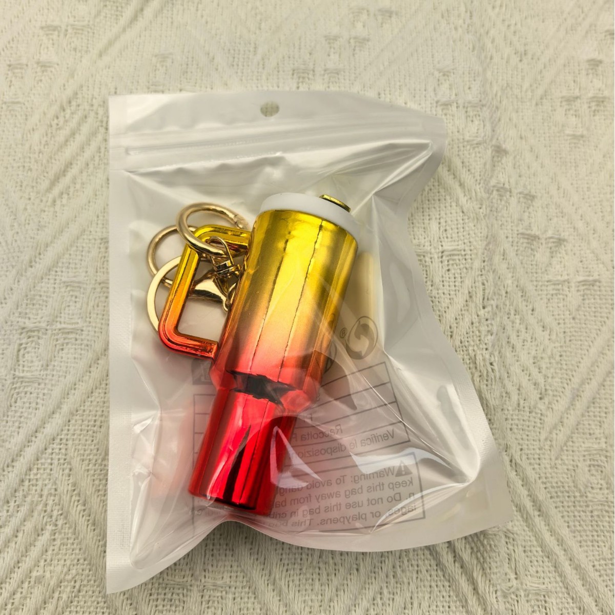 그라데이션 골든 레드