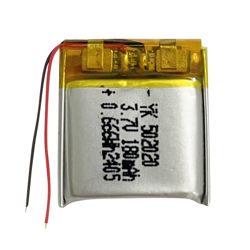 502020 ポリマーリチウム電池 180mAh ウェアラブルデバイス Bluetooth ヘッドセットドローン美容機器バッテリー|undefined