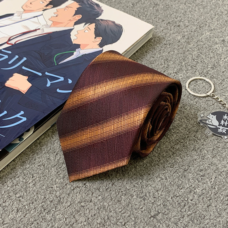 모나 다크 레드 넥타이