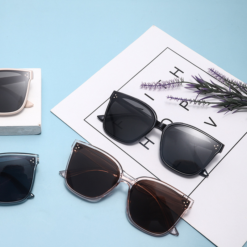2022新款复古大框显瘦太阳镜女潮圆脸墨镜街拍造型眼镜骑行太阳镜