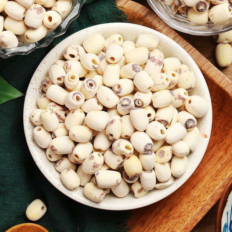 White Lotus Seeds Bai Lian Zi 100g Dried Core-Removed Hunan Lotus Seed for Soup and Tea key features