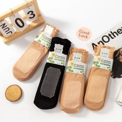 Sheer stockings for women, summer thin model, anti-snag, anti-loose mouth, anti-slip, cotton sole, wide mouth, suitable for middle-aged and elderly women, not tight on the feet, stockings for the elderly