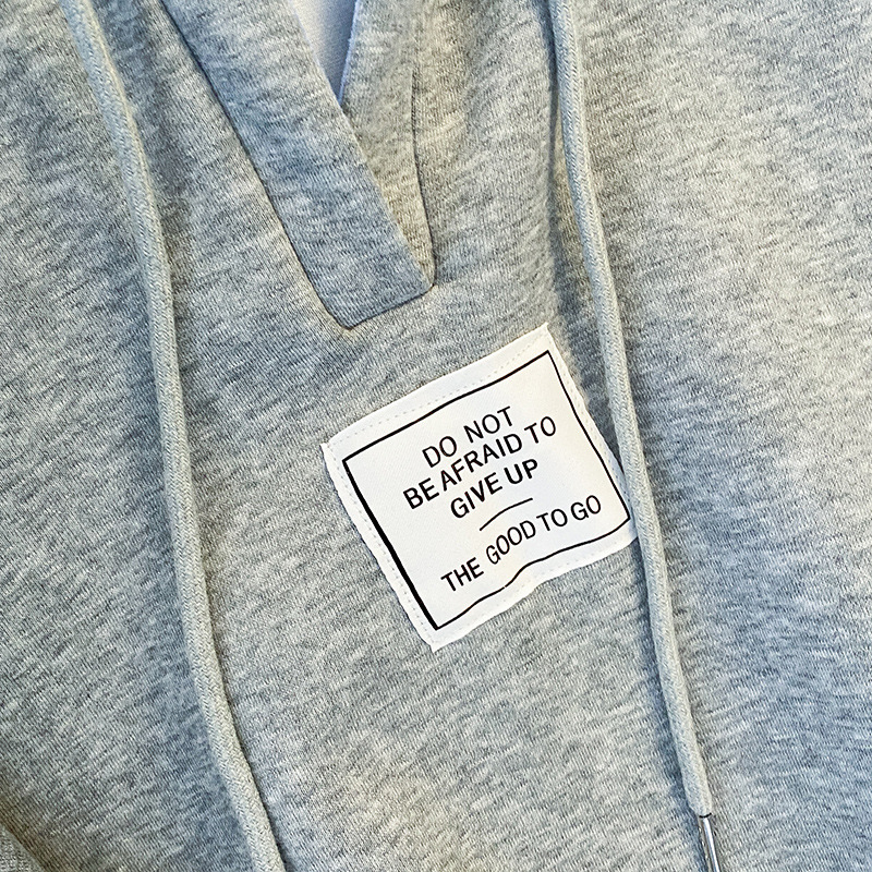 Women's Clothing new arrivals plus velvet thickened women's sweatshirt long sleeve hooded V neck jacket fashionable Korean style winter tops_voghion.com