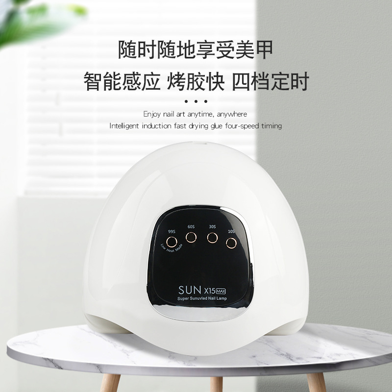 Nueva luz roja lámpara de uñas máquina de fototerapia 66 UVLED lámpara de fototerapia 280W lámpara de cocción mano no negro lámpara de uñas