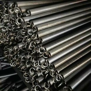 Spring Steel 1m Strip Hook Tension Spring Strong Hook Tarpaulin Stretch Tension Thin Soft Sheath Sliding Door Spring