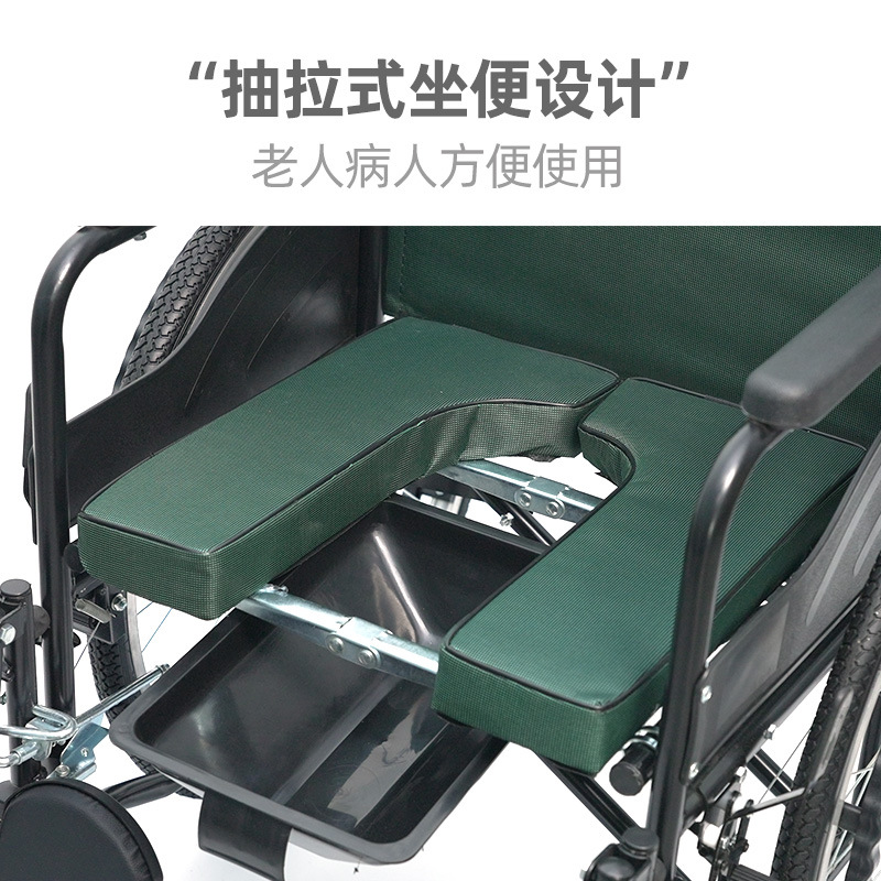 silla de ruedas plegable ligera pequeña silla de ruedas discapacitados mayores al por mayor simple y portátil scooter